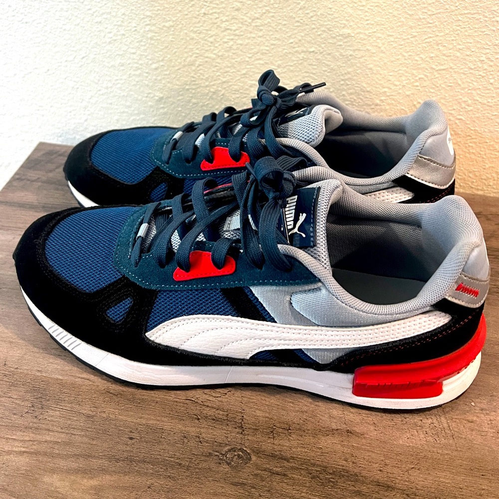 Puma Graviton Pro Intense Blue High Risk Red